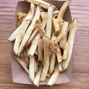 Gluten-free fries from Soom Soom